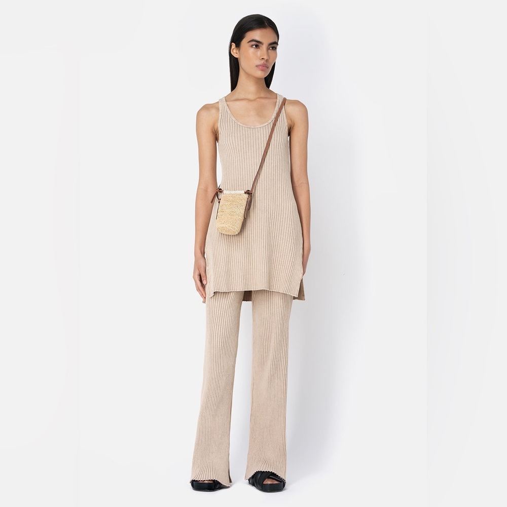 NWT John Elliot GINZA RIB SPLIT PANT XS